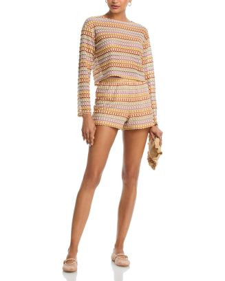 AQUA Knit Top & Knit Shorts - Exclusive | Bloomingdale's Women All Women | Bloomingdale's (AU)