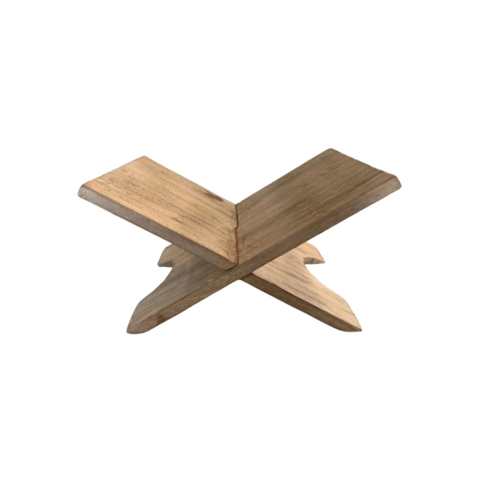 Aged Wood Book Display | Brooke & Lou | Brooke and Lou