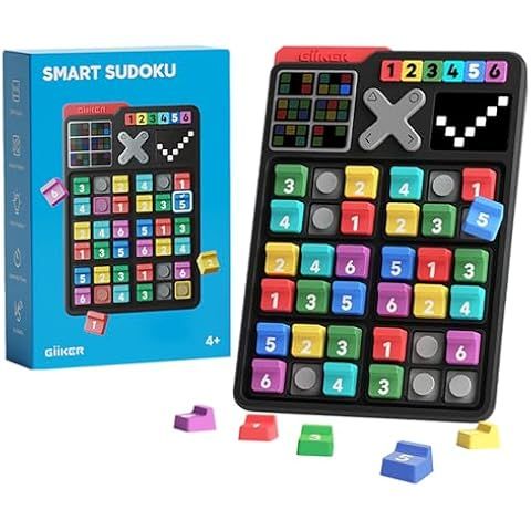 GiiKER Super Slide Puzzle Games + GiiKER Smart Sudoku Brain Teaser Puzzle | Amazon (US)