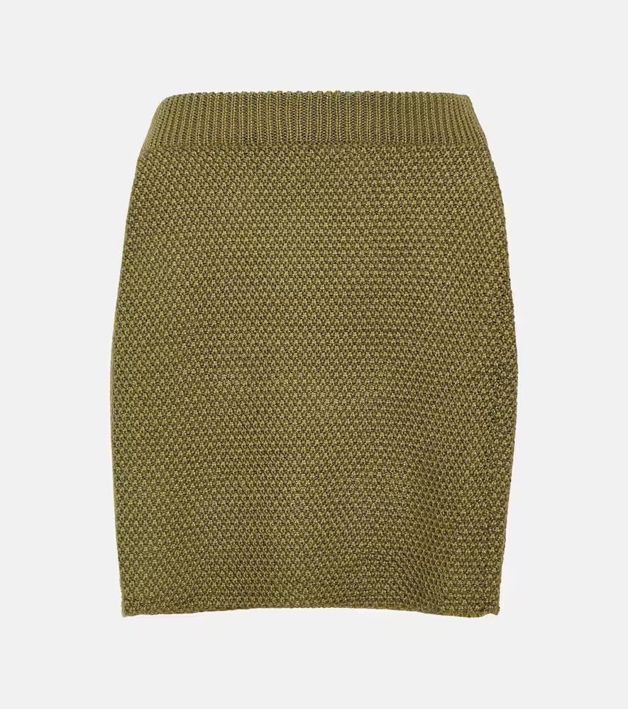 Bananhot Mari knit miniskirt | Mytheresa (US/CA)