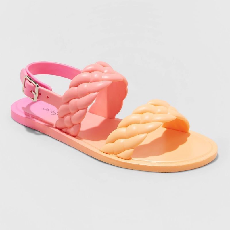 Girls' Diba Jelly Sandals - Cat & Jack™ | Target