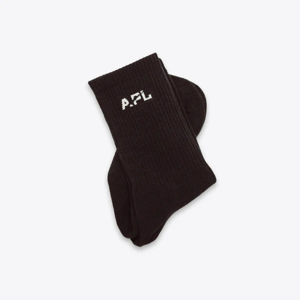 APL Lux Logo Socks Black / White | APL