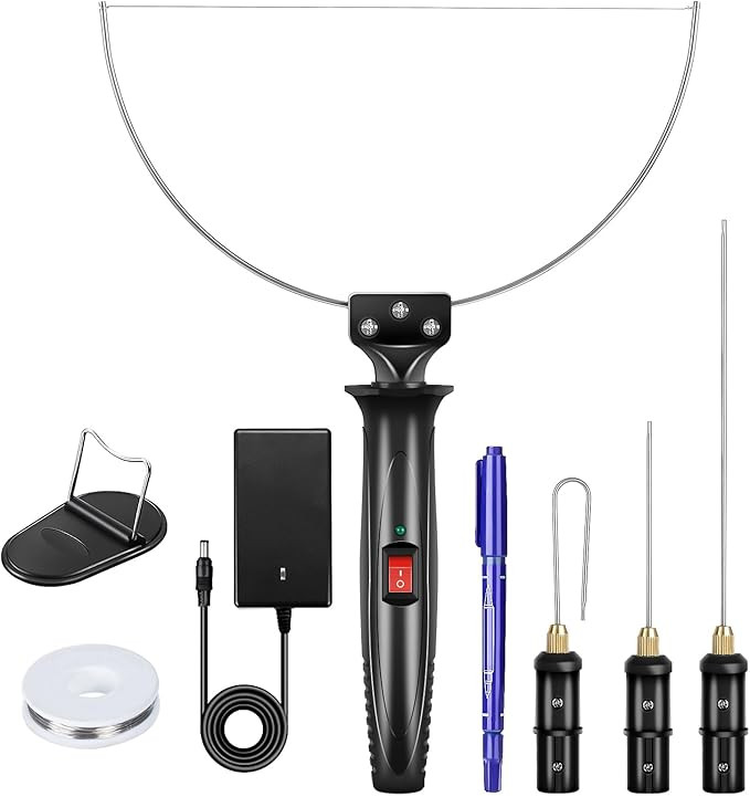 GOCHANGE 4 in 1 Foam Cutter Set, 18W Electric Styrofoam Cutting Tools Kit, 100-240V Hot Wire Cutt... | Amazon (US)