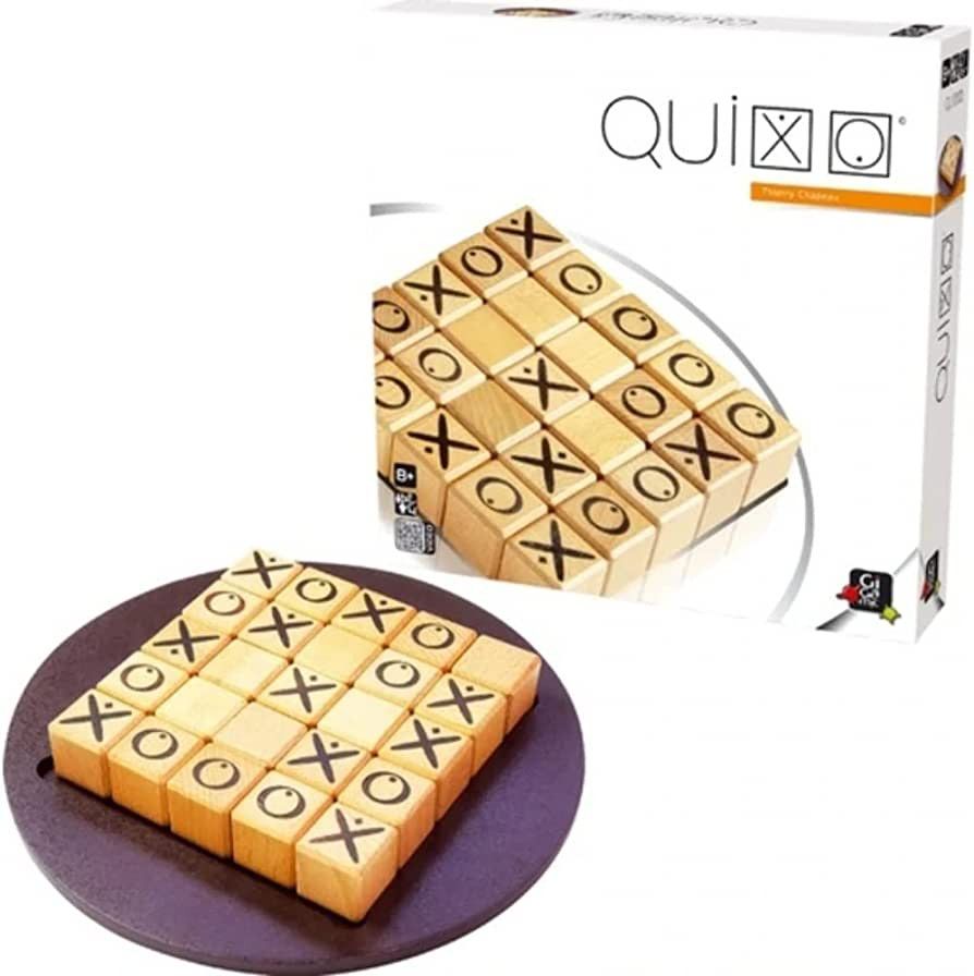 Quixo | Abstract Strategy Game for Families and Adults | Ages 8+ | 2 to 4 Players | 15 Minutes | Amazon (US)