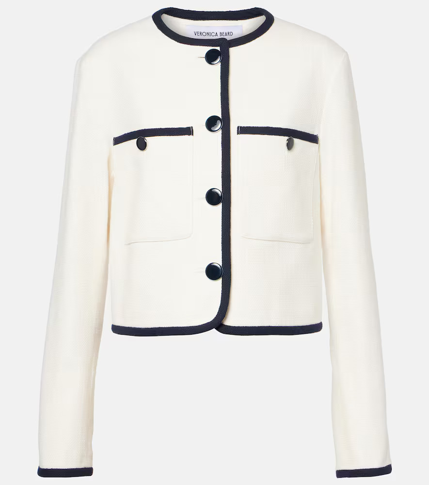 Veronica Beard Beale cotton-blend jacket | Mytheresa (US/CA)