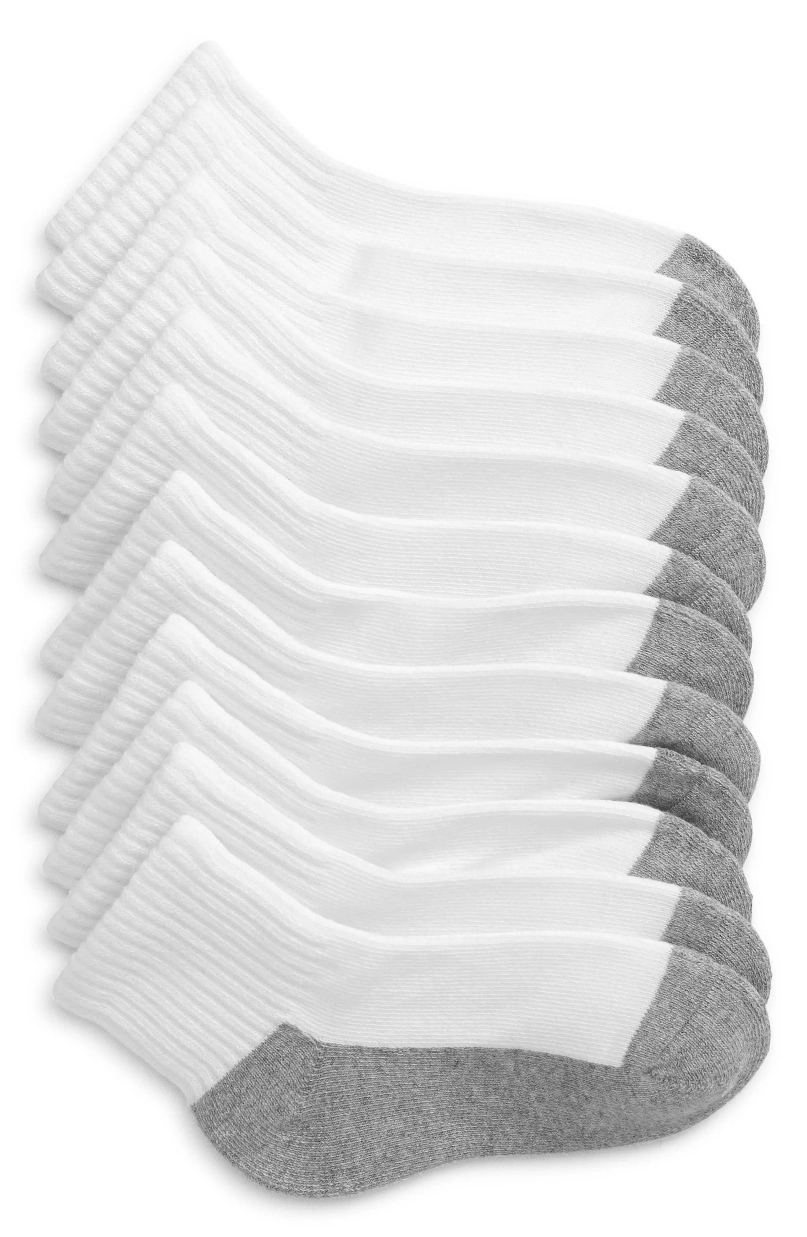Nordstrom Kids' 6-Pack Active Quarter Socks (Men) | Nordstrom | Nordstrom