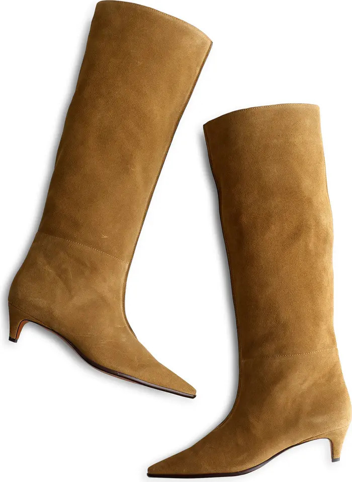 Madewell The Emilie Knee High Boot in Classic Desert at Nordstrom, Size 5 | Nordstrom