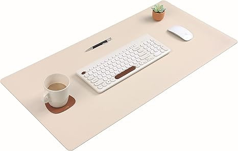 Dual-Sided Leather Desk Pad,Blotter for Laptop Computer,Mouse Pad,Writing,Drawing,Arts and Craft ... | Amazon (US)