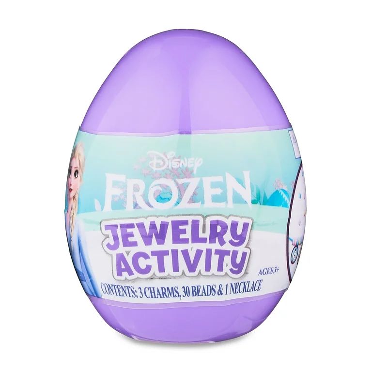 Disney Frozen Jewelry Activity Easter Egg, Plastic, Party Favor, 3+ - Walmart.com | Walmart (US)