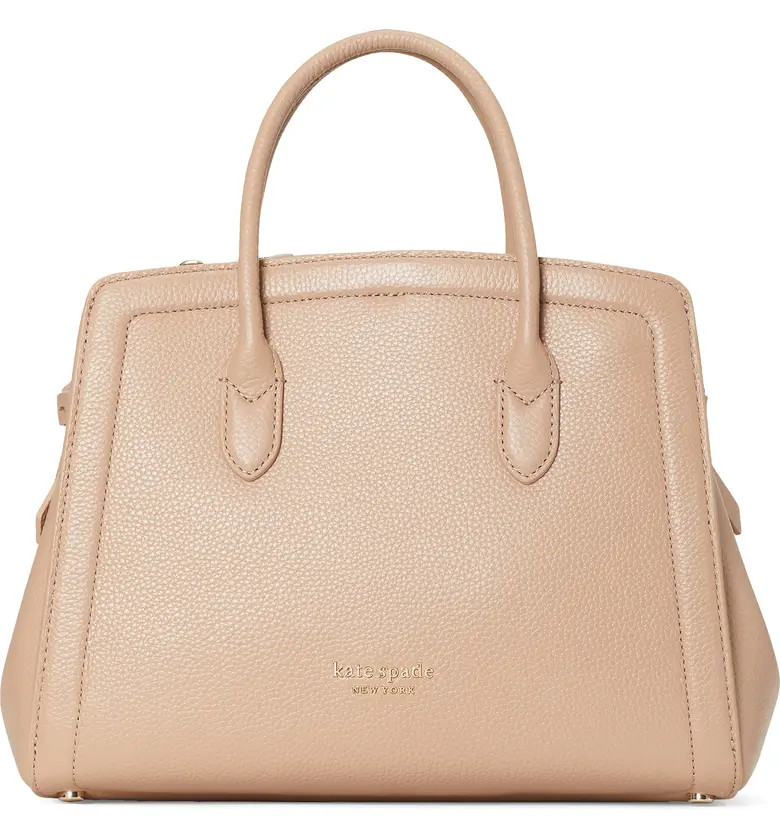 knott medium leather satchel | Nordstrom