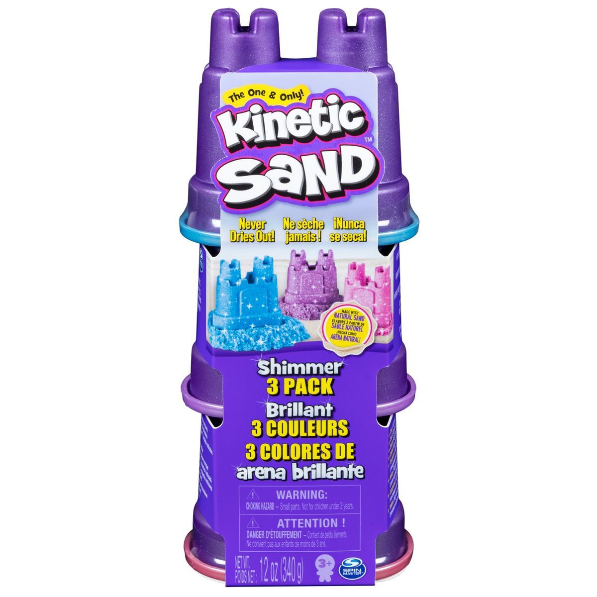 Kinetic Sand - Shimmering Sand Multipack with Molds | Target