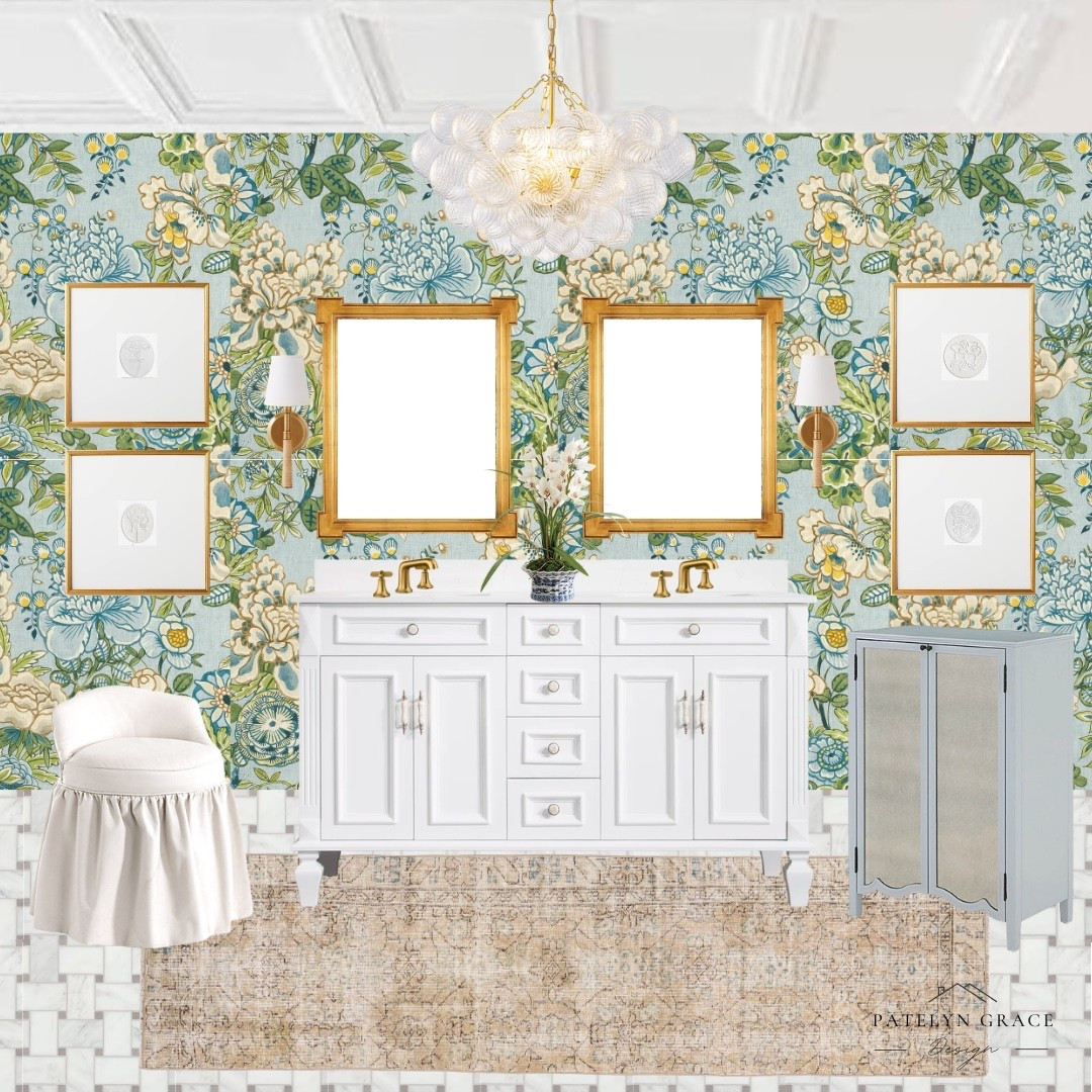 Dreamy Blue and Green Bathroom 
💙💚
 

#LTKSeasonal #LTKHome #LTKSaleAlert