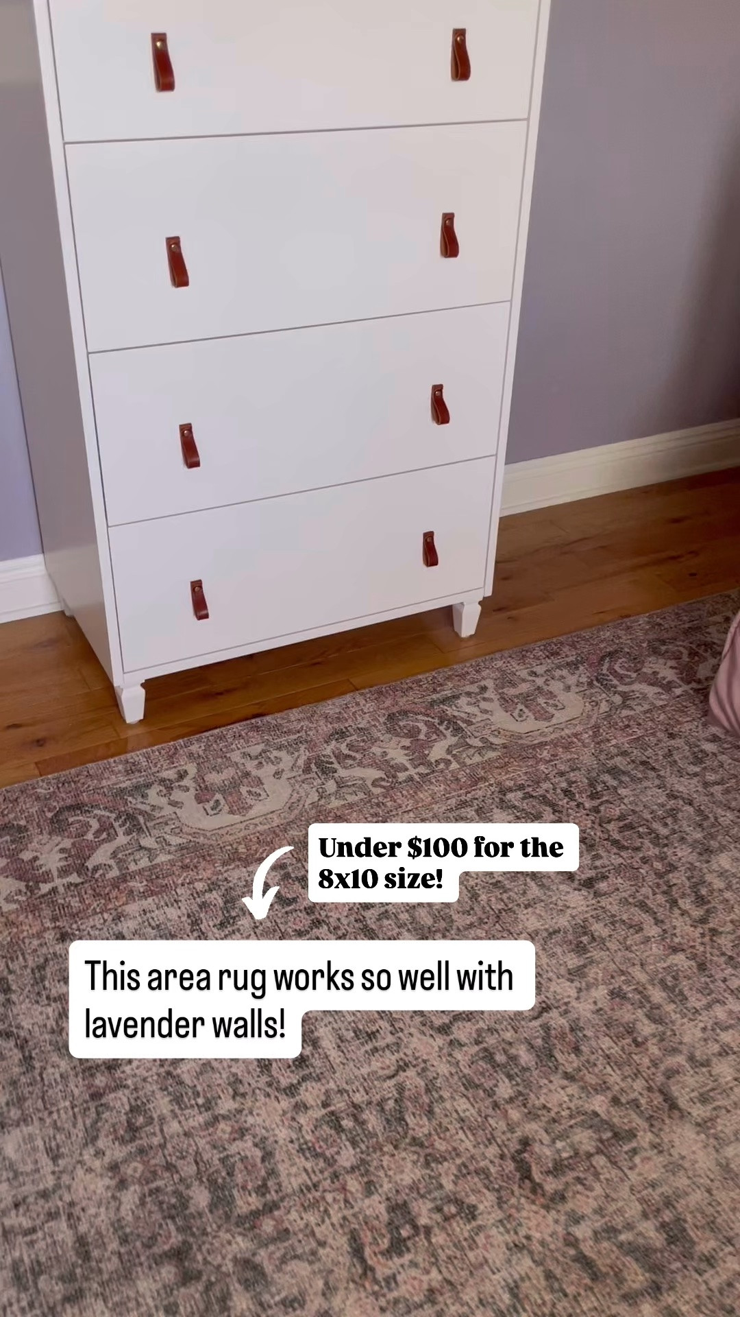 I still can’t believe this area rug is still available and under $100 for the 8 x 10 size! 👏🏻

It has shades of pink and gray making it perfect for a room with lavender, mauve or pink walls. 

Perfect for a girls bedroom refresh!

#LTKKids #LTKHome