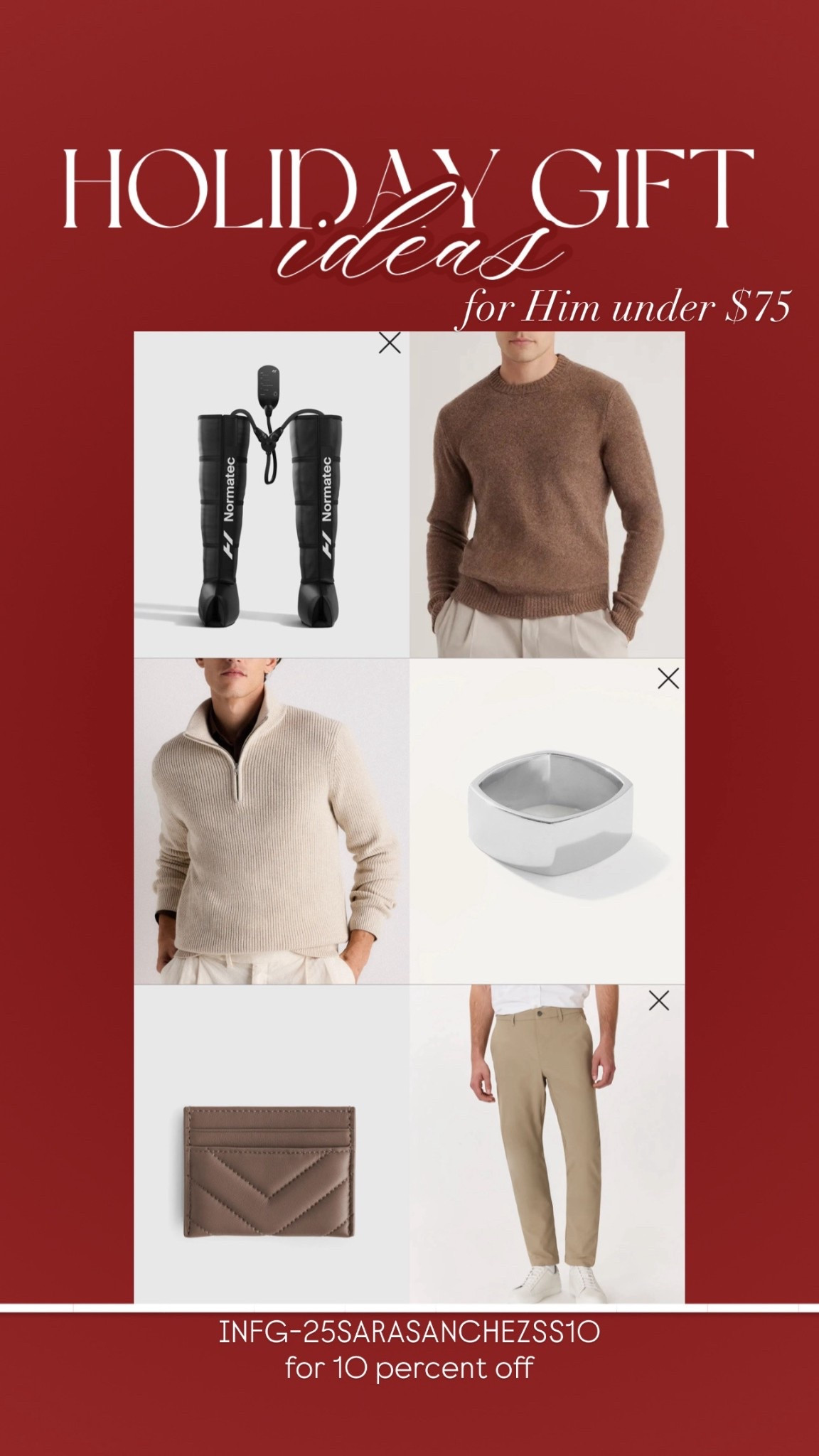 🎁 Holiday Gift Ideas for Him under $75 🎁
Shopping for him doesn’t have to be hard. These are practical, stylish, and gift-worthy finds he’ll actually use, all under $75.
From everyday essentials to elevated accessories, this list is perfect for your partner, husband, brother, dad, or any guy on your list.
Save this post now and thank yourself later 😉
👉 Everything is linked in my LTK for easy holiday shopping.

• Save for later 🎄
• Tap to shop 🛍️
• Share with someone shopping for him 🎁
• Comment which one he’d love most 👀

holiday gift ideas for him. gifts under $75 for men. affordable gifts for him. men’s holiday gift guide. christmas gifts for men. practical gifts for him. stylish gifts for men. budget friendly men gifts. ltk holiday finds for him

#HolidayGiftIdeas
#GiftsForHim
#GiftsUnder75
#MensGiftGuide
#HolidayShopping
#ChristmasGiftsForHim
#AffordableGifts
#LTKHoliday
#ShopMyLTK
#GiftIdeasForMen
#HolidayMustHaves


#LTKGiftGuide #LTKFindsUnder100 #LTKHoliday