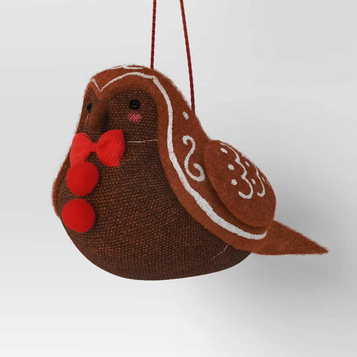 Christmas Gingerbread Fabric Bird Ornament - Wondershop™ | Target