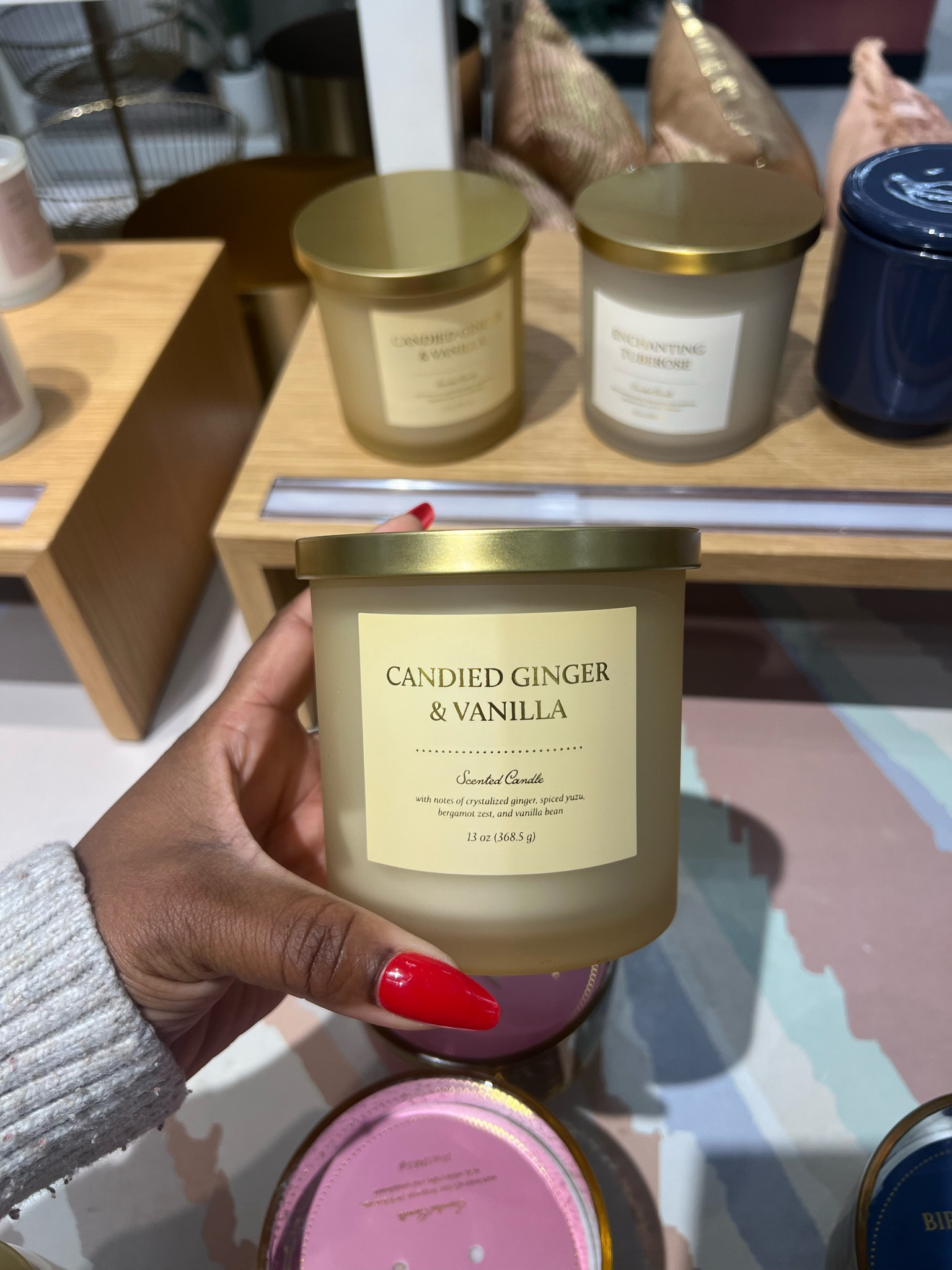 I’m obsessed with this candle I just found at Target !!! It’s super sweet with a hint of vanilla 

#LTKhome #LTKSpringSale #LTKSeasonal