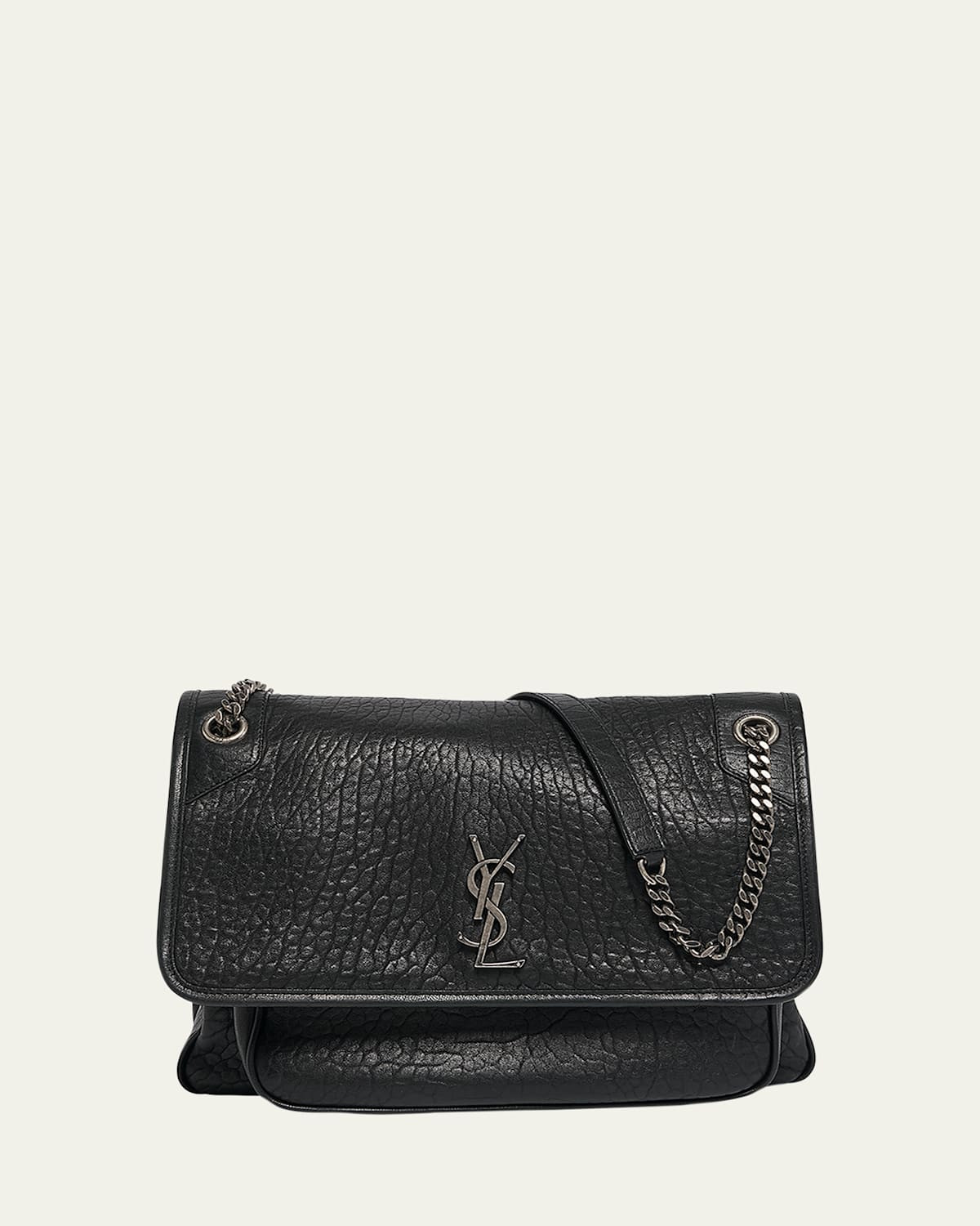 Niki Large YSL Shoulder Bag in Lambskin Leather | Bergdorf Goodman