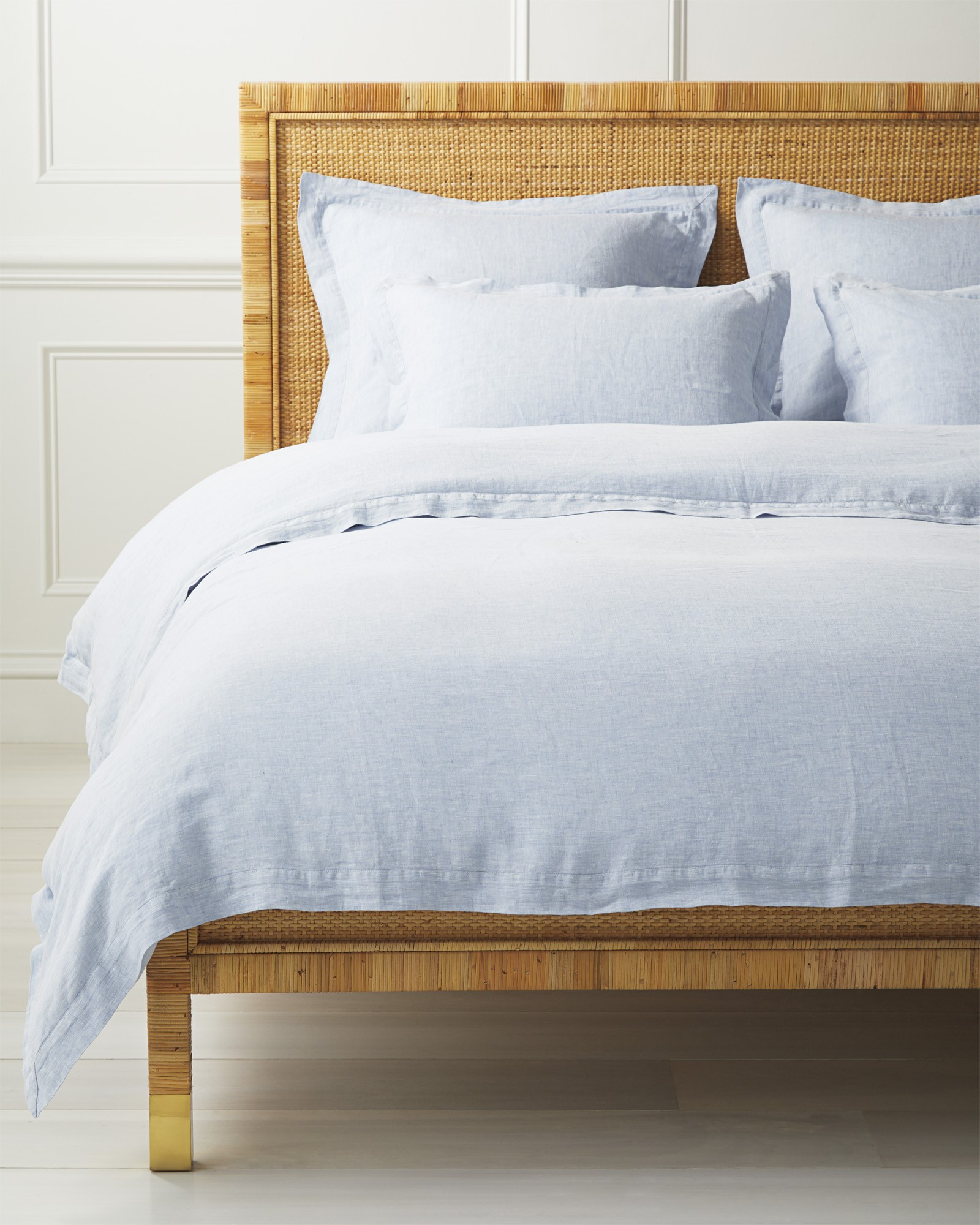 Cavallo Linen Duvet Cover | Serena and Lily