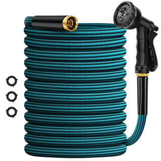 50 ft. Non-Expanding Ultra Lightweight Garden Hose, Kink-Free, Sturdy, Flexible, Abrasion Resistant | The Home Depot