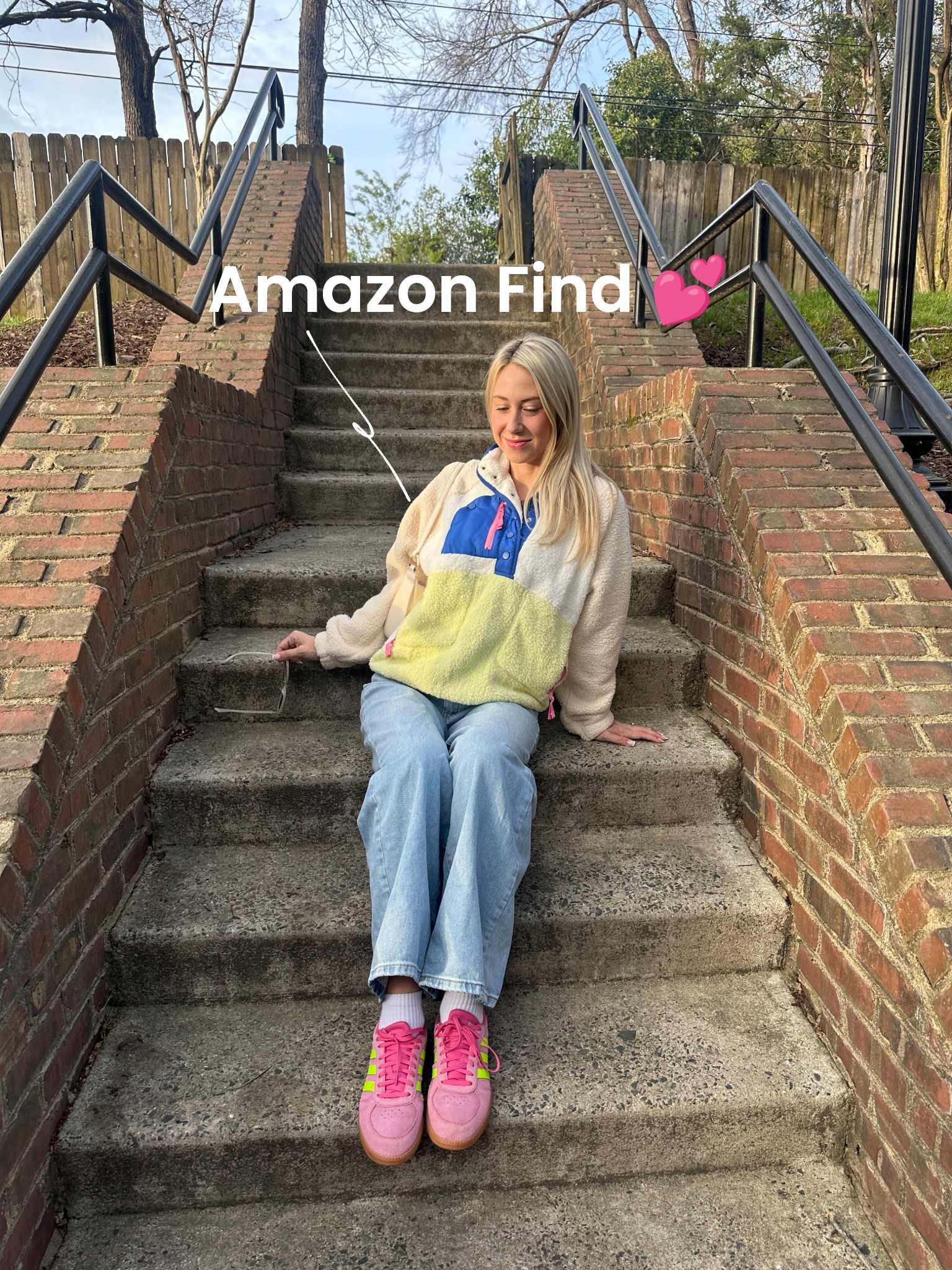 How fun are these colors? It was hard to pick from all the cute combos! I’m loving this sweatshirt for spring because it is warm, but also bright! It is an Amazon find and one of my favorites lately. I plan to wear it to the gym with workout clothes as well because I always get cold in there and love to layer. #amazonfind #springcoat #springsweatshirt 

#LTKootd #LTKdayinmylife #LTKSeasonal