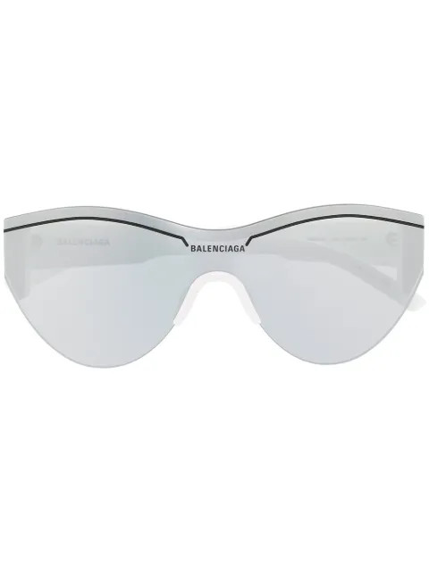 Balenciaga Eyewear Ski Cat Sunglasses - Farfetch | Farfetch Global