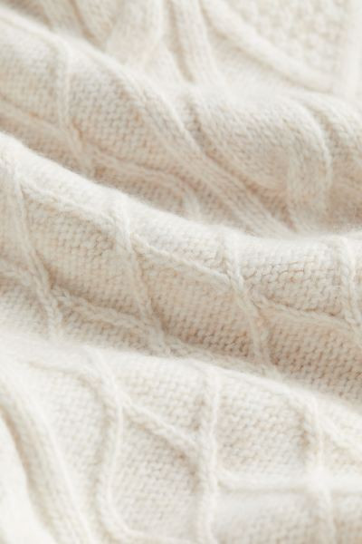 Cable-knit Dress - Cream - Ladies | H&M US | H&M (US + CA)