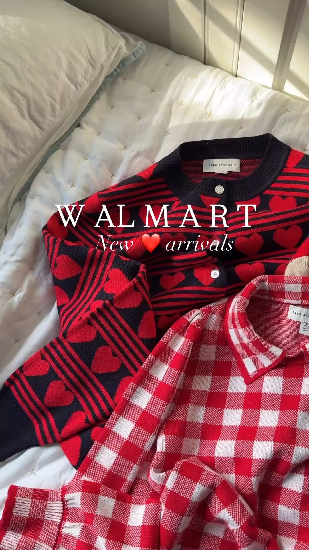 You had me at hearts 🤍✨ loving these new Walmart arrivals …. playful, sweet, and the kind of pieces that instantly make getting dressed feel fun again.



#walmartfinds #newarrivals #heartsallaround

#LTKFindsUnder50 #LTKBeauty #LTKootd