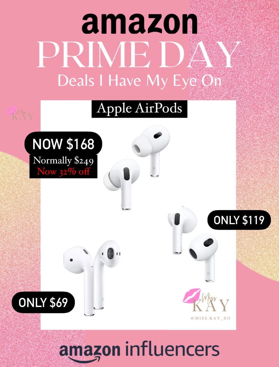 Amazon Prime Day! These Apple AirPods are on major sale. 

#LTKSaleAlert #LTKTravel #LTKFitness