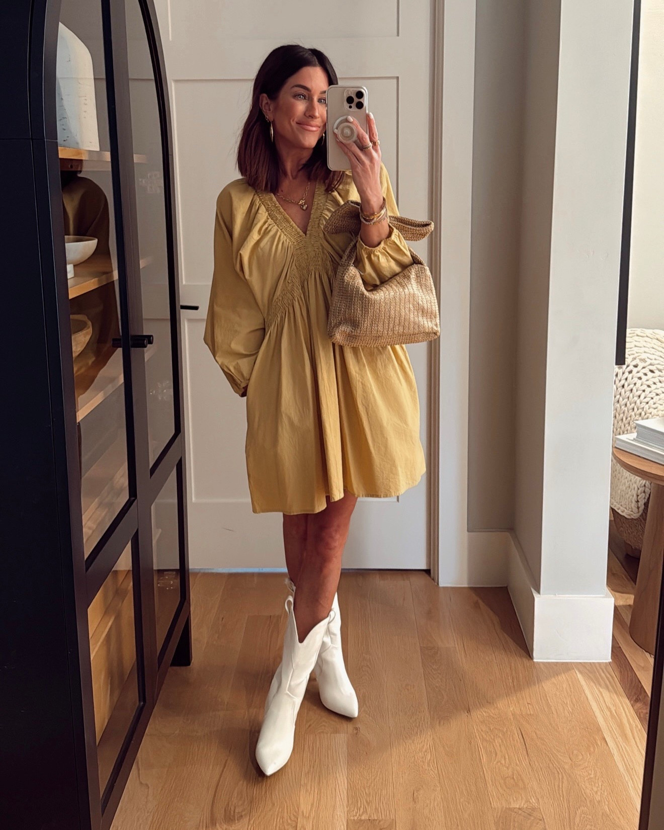 I’ve had this dress for over a year now and I get so much wear out of it! So flattering and so comfortable. True to size. 

#LTKFindsUnder100 #LTKStyleTip #LTKFindsUnder50