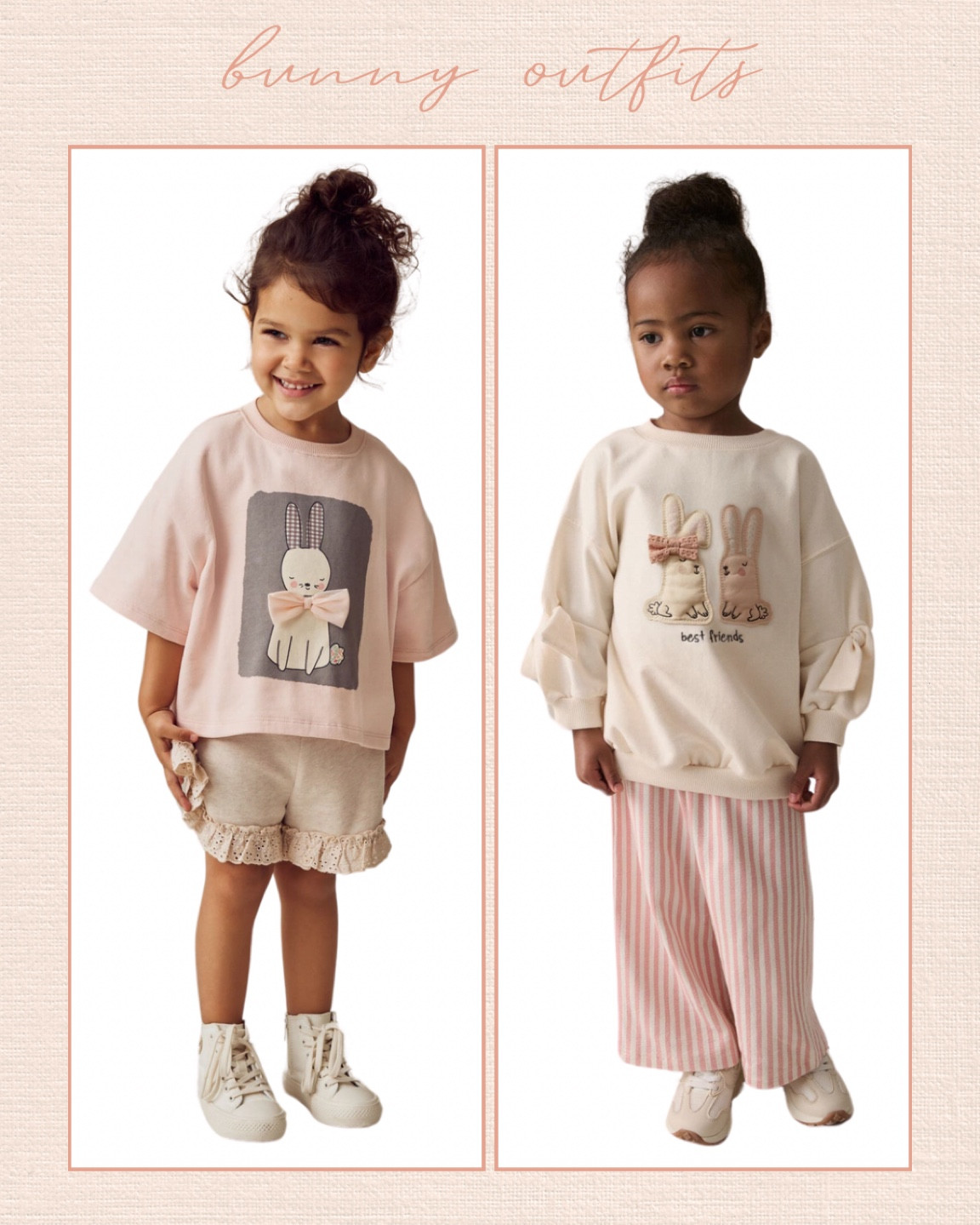 The cutest bunny outfits for kids! These would be so cute for Easter too! 

#LTKKids #LTKBaby #LTKFamily