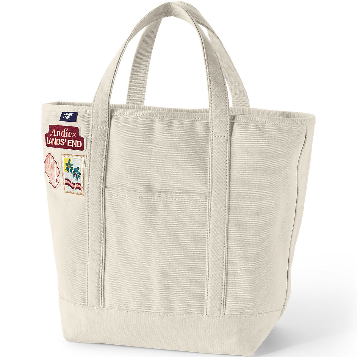 Andie x Lands' End Canvas Patch Tote | Lands' End (US)
