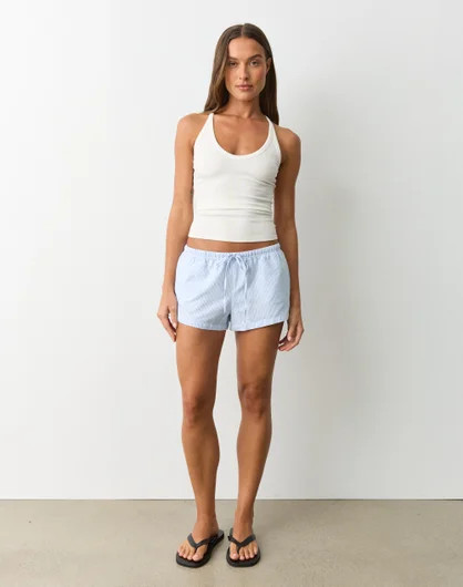 Cotton Tie Waist Mini Short | Glassons (Australia)