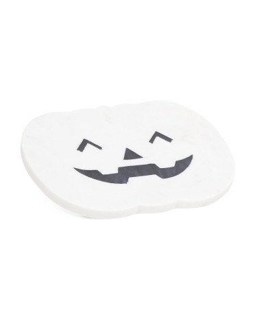 12x9 Marble Jack O' Lantern Serving Board | TJ Maxx