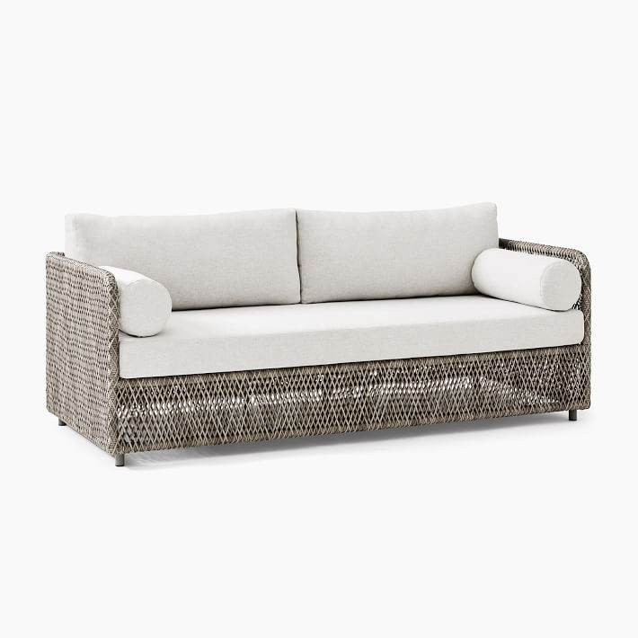 Coastal Outdoor Sofa (66"–86") | West Elm (US)