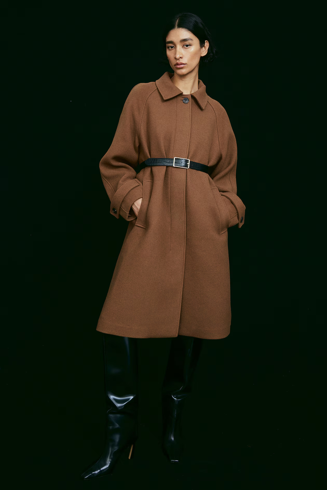Knee-length coat | H&M (US + CA)