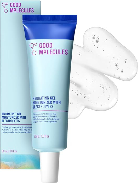 Good Molecules Hydrating Gel Moisturizer with Electrolytes, 1.7 fl oz | Amazon (US)