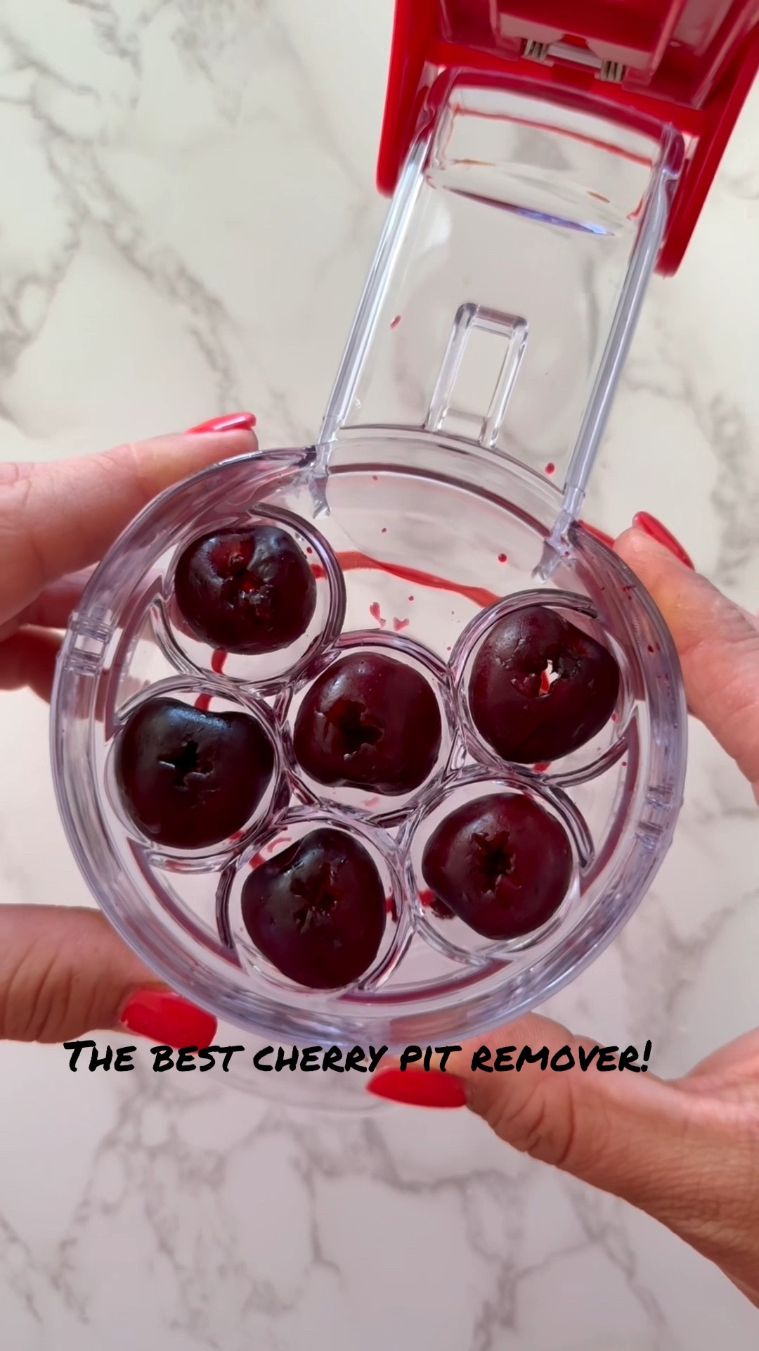 The best way to remove the cherry pit! This gadget is a must! 

#LTKFamily #LTKHome #LTKSeasonal