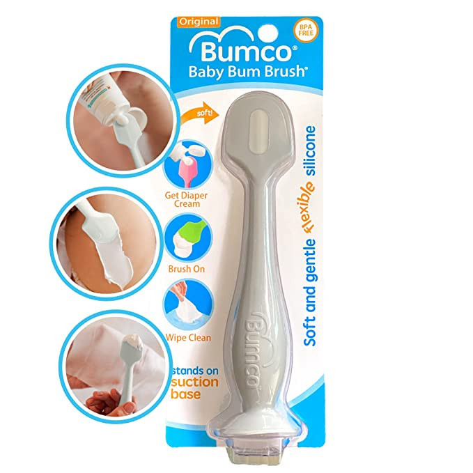 Bumco Baby Diaper Rash Cream Applicator - Baby Bum Brush Diaper Cream Spatula for Butt Paste Diap... | Amazon (US)