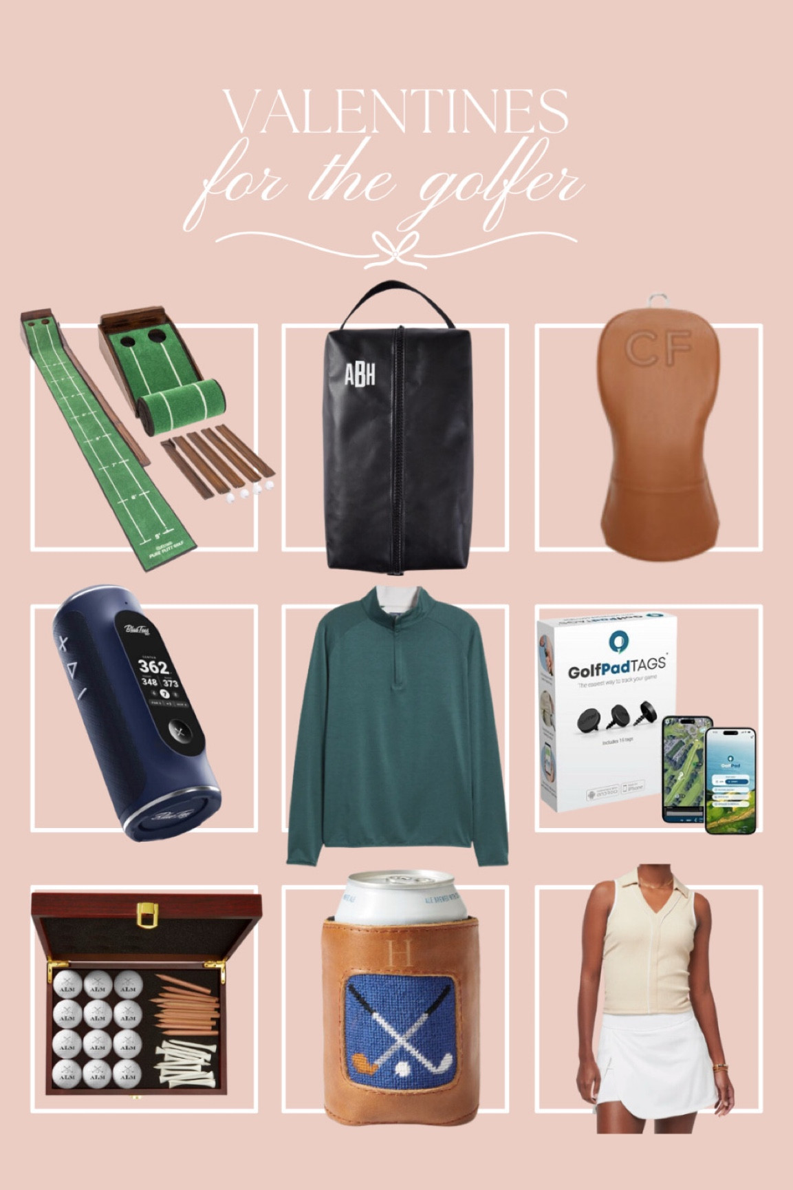 valentine’s day gift ideas for the golfer

golf gifts. valentine day gift. gift guide for him. valentines for him. gift ideas for your husband  

#LTKMens #LTKGiftGuide #LTKFindsUnder100