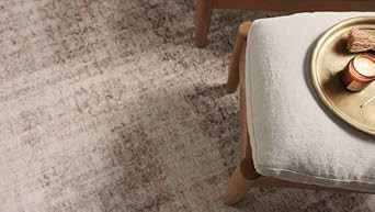 Amber Lewis x Loloi Georgie Collection GER-02 Ocean/Sand 7'-6" x 9'-6" Area Rug | Amazon (US)