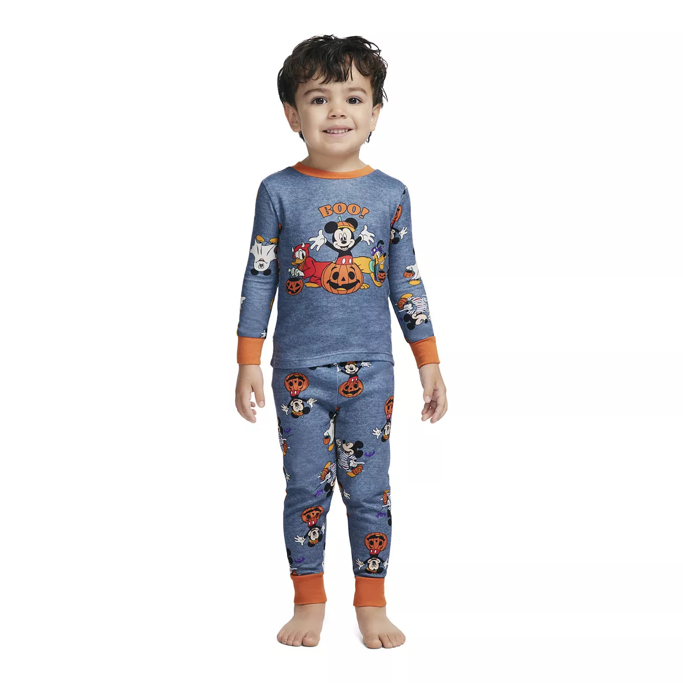 Toddler Boy Disney's Mickey Mouse Halloween Pajama Top & Pajama Bottoms Set | Kohl's