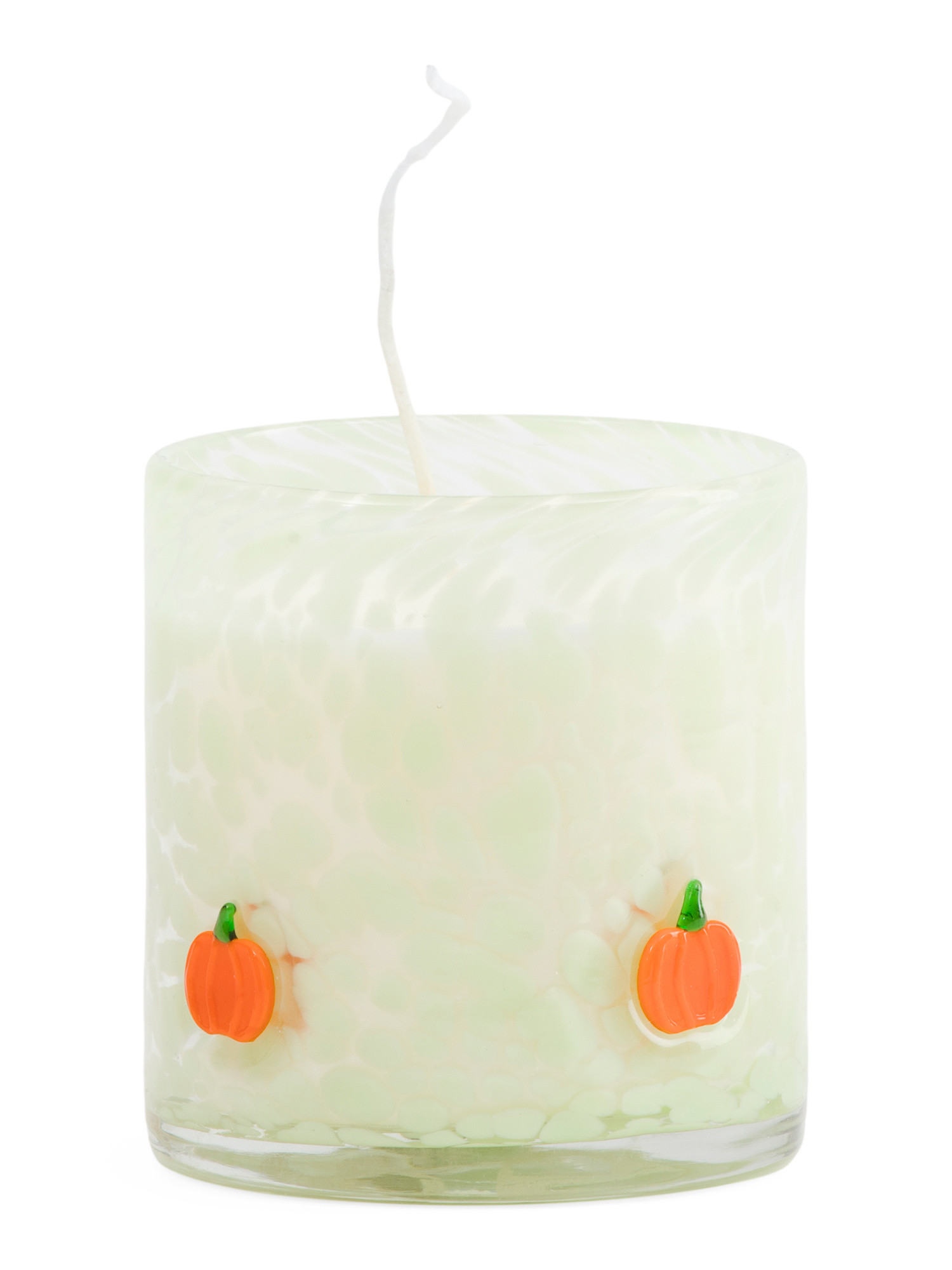 15oz Pumpkin Icon Artglass Jar Candle | TJ Maxx