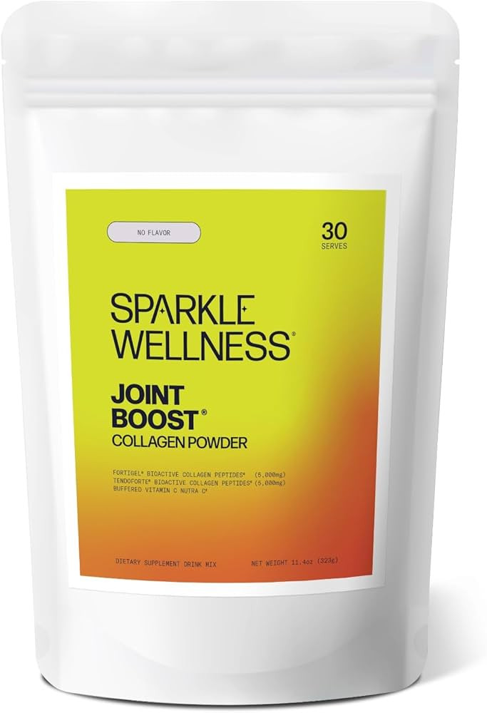 Sparkle Wellness Joint Boost (No Flavor) [30-Serves] | Collagen Powder Supplement with FORTIGEL &... | Amazon (US)