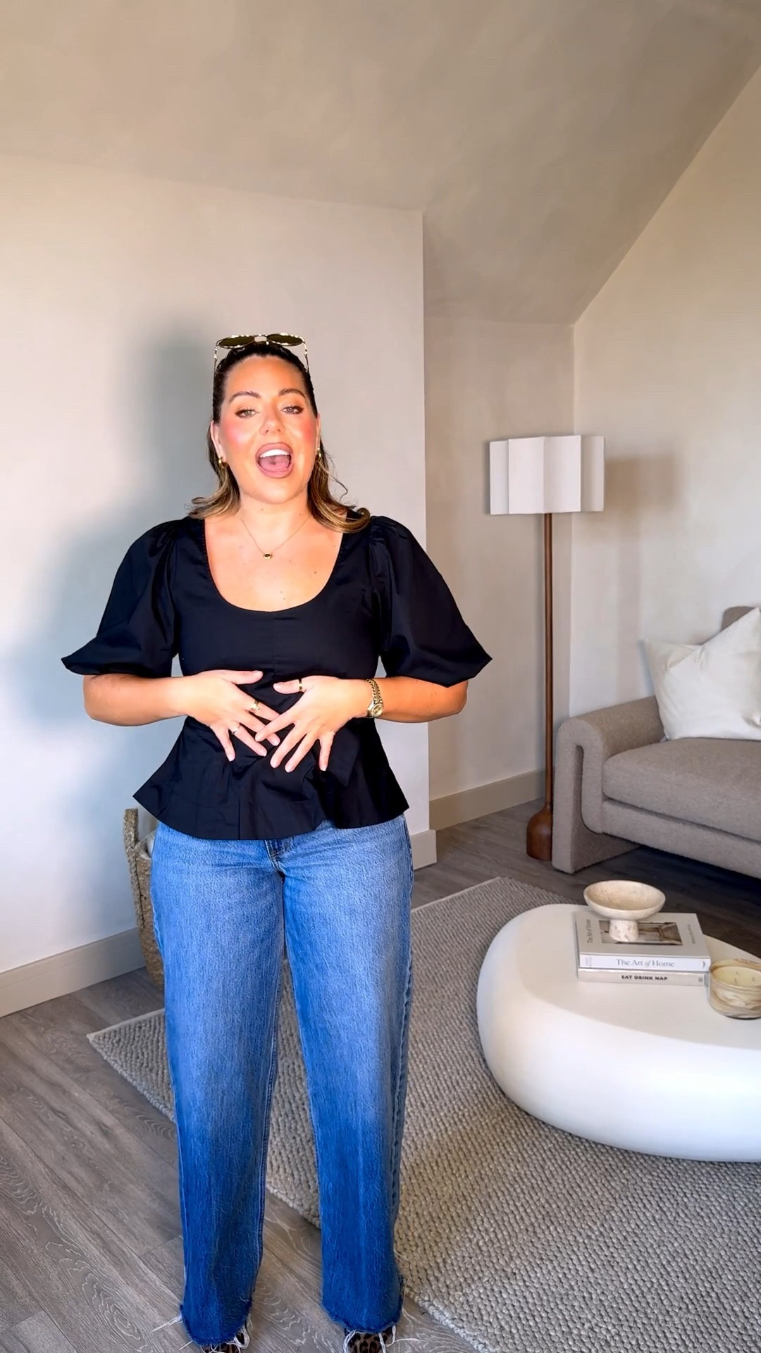 Jeans & a nice top week 5 😍

Jeans are the low rise, curve love. I’m wearing size 28 long because I want them to touch the floor with heels. I normally buy a reg but this length is perfect for heals. I’m 5ft 4 for reference! 🤍 best jeans you’ll ever buy! The perfect fit for big thigh small waist girlies 👏

LOVVVEEEE A PEPLUM!!! So flattering & hides lower pouch if you’re self conscious! Wearing size medium in the top, it’s slightly big but I think I’m inbetween sizes atm. 

#LTKjeans #LTKmidsize #LTKdatenight