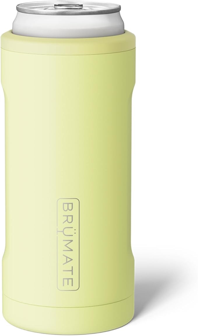 BrüMate Hopsulator Slim Can Cooler Insulated for 12oz Slim Cans | Skinny Can Insulated Stainless... | Amazon (US)
