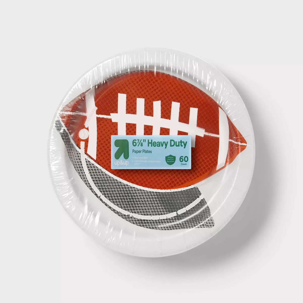 Disposable Dinnerware Paper Plates 7" - Football - 60ct - up&up™ | Target