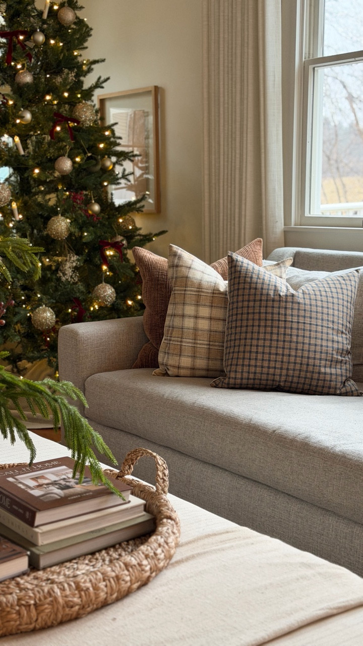 🔗Comment SHOP for links! 

Holiday decor doesn’t have to be just red + green… sometimes it’s the soft layers and textures that make a space feel the most festive. ✨

I swapped in these pillow covers from @marenandfirth and it completely grounded the room — cozy, neutral, and perfectly winter-ready without overpowering everything else I already have out. Pillows are truly the easiest way to refresh a space this time of year. 🤍

Linked the exact set I’m using in case you’re looking for a simple update that still feels elevated. 🫶🏼🎄

#christmasdecorations #christmashome #homedecor #neutralhome #holidayhome