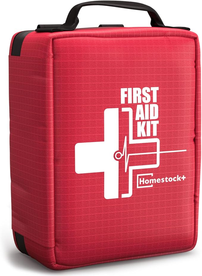Professional First Aid Kit, Trauma First Aid Kit with Labelled Compartments Molle System for Car,... | Amazon (US)