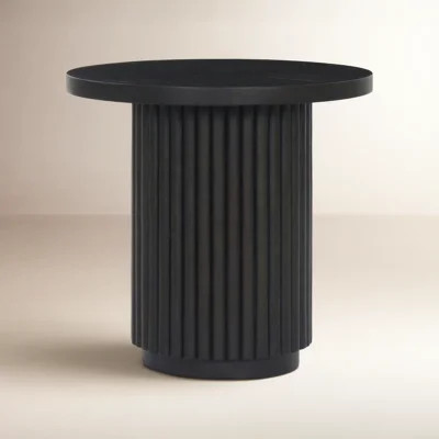 Sabian Wood Pedestal End Table | Wayfair North America