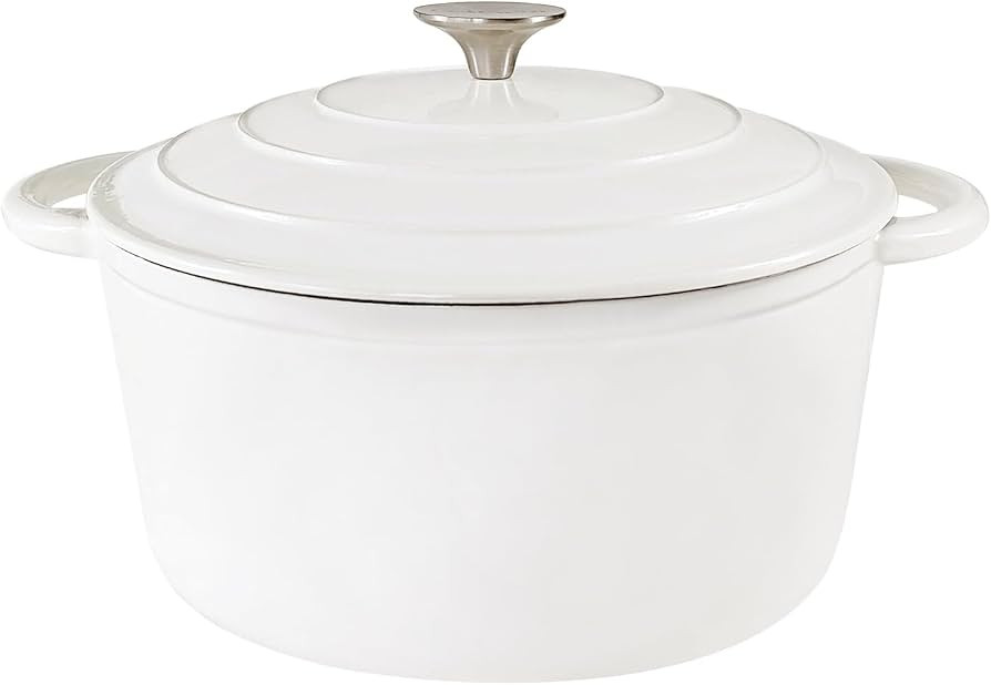 Dutch Oven,Cast Iron Dutch Ovens,Dutch Oven Pot with Lid,5 QT Enamel Dutch Pot,Dutch Ovens with D... | Amazon (US)